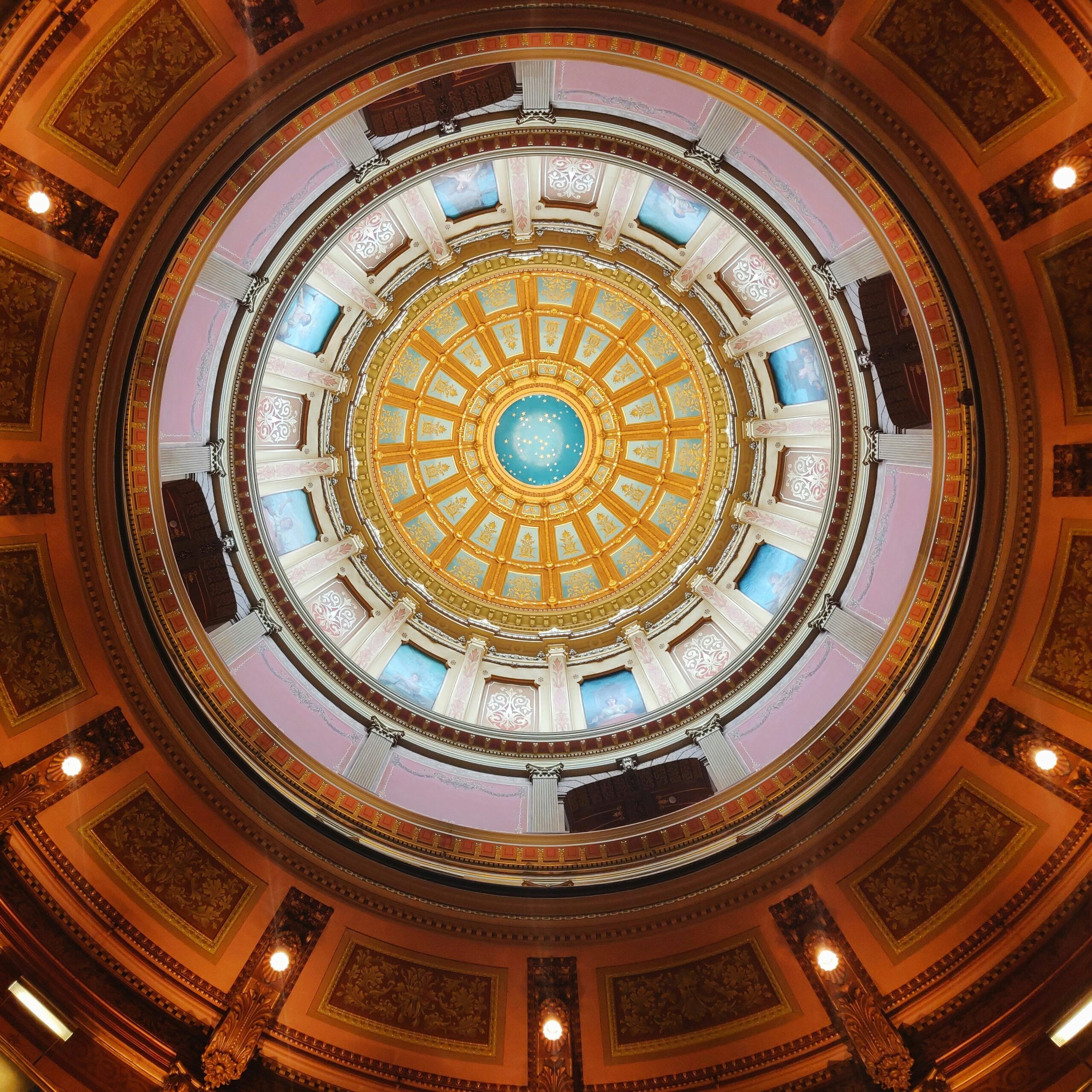 Michigan Capitol Dome - Interior